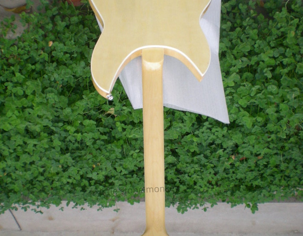 Factory Customized    Electric Guitar with Vintage Vintage yellow  color Electric Guitarop348#