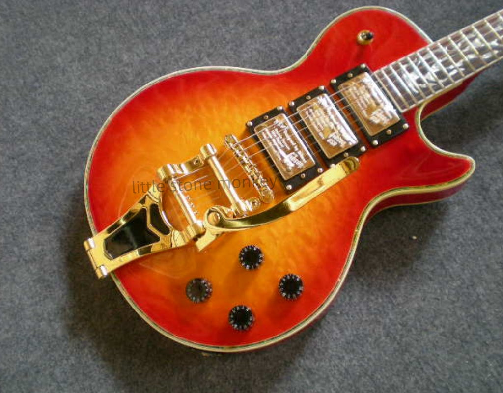 Factory Customized    Electric Guitar with Vintage Vintage burlywood color Electric Guitarop 270#