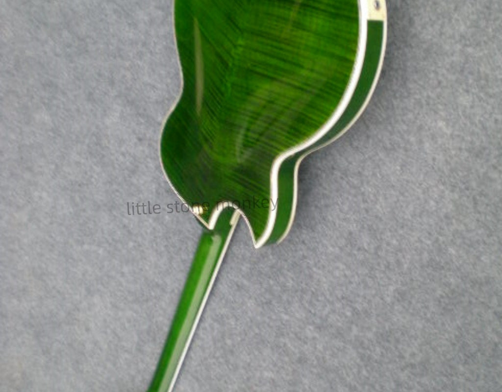 Factory Customized    Electric Guitar with Vintage Vintage green color Electric Guitarop 279#