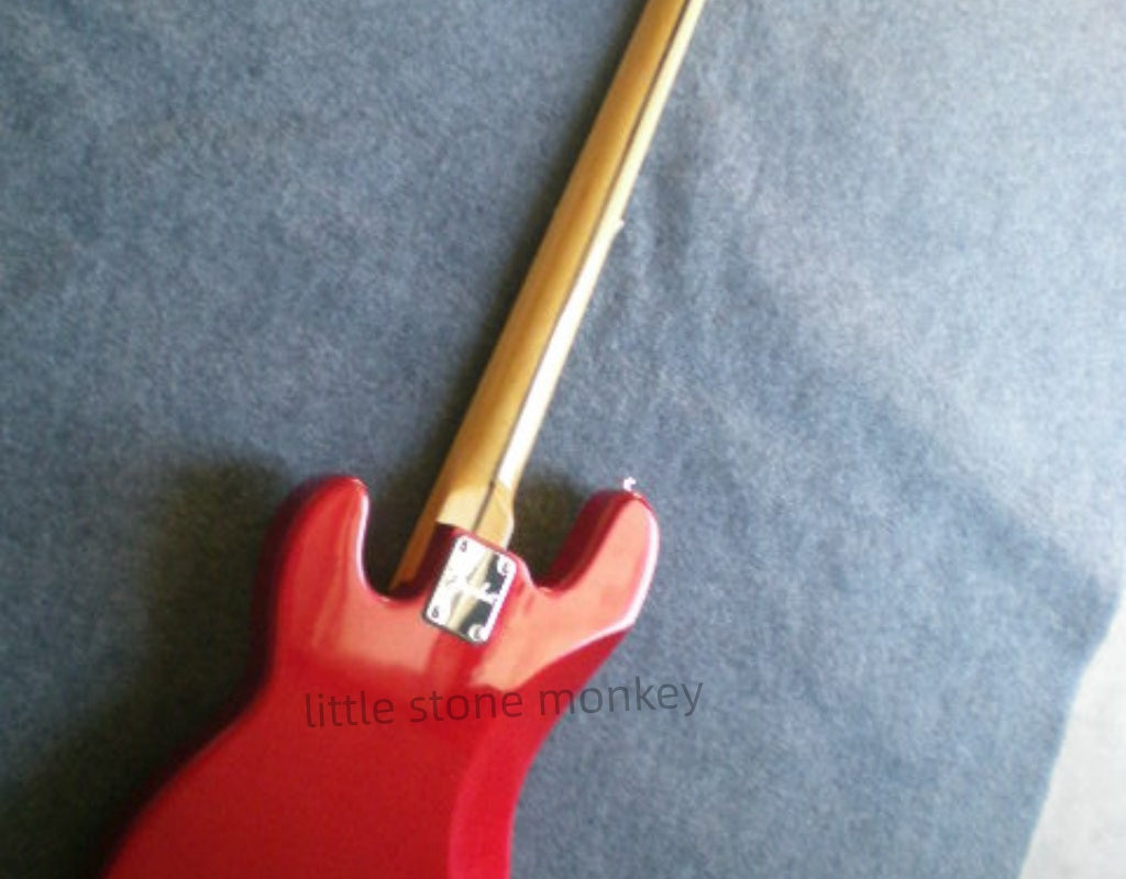 Factory Customized    Electric Guitar with Vintage Vintage aubergine red color Electric Guitarop326#