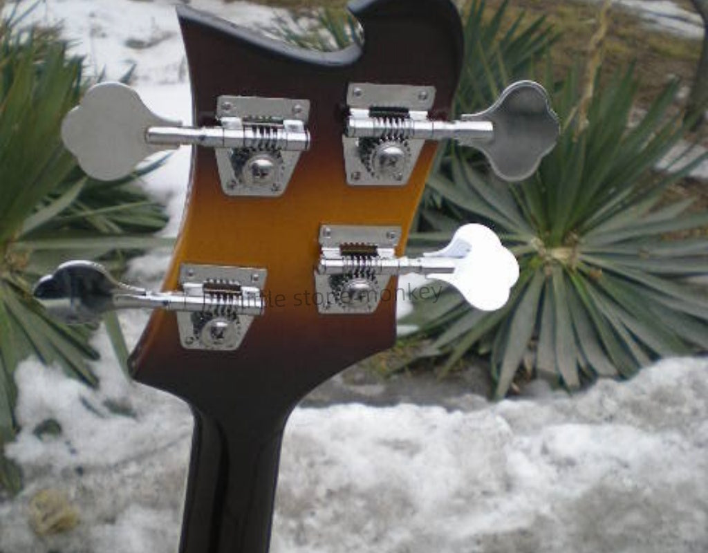 Factory Customized    Electric Guitar with Vintage Vintage aubergine  burlywood color Electric Guitarop334#