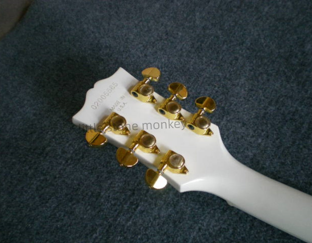Factory Customized    Electric Guitar with Vintage Vintage white color Electric Guitarop 269#