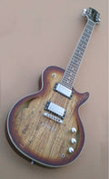 Customize Burl Veneer Electric Guitar  Semi Hollow Electric Guitar Spalted Maple Top Vintage Sunburst F Hole Archtop Gib  ES-LP Z30