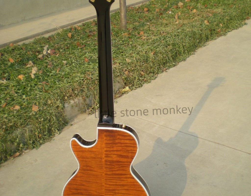 Factory Customized    Electric Guitar with Vintage Vintage burlywood color Electric Guitarop311 and312#
