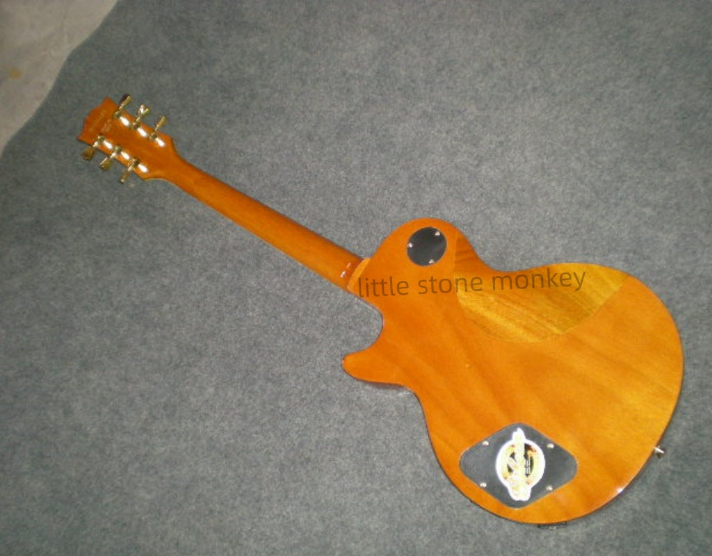 Factory Customized    Electric Guitar with Vintage Vintage red color Electric Guitarop 288#