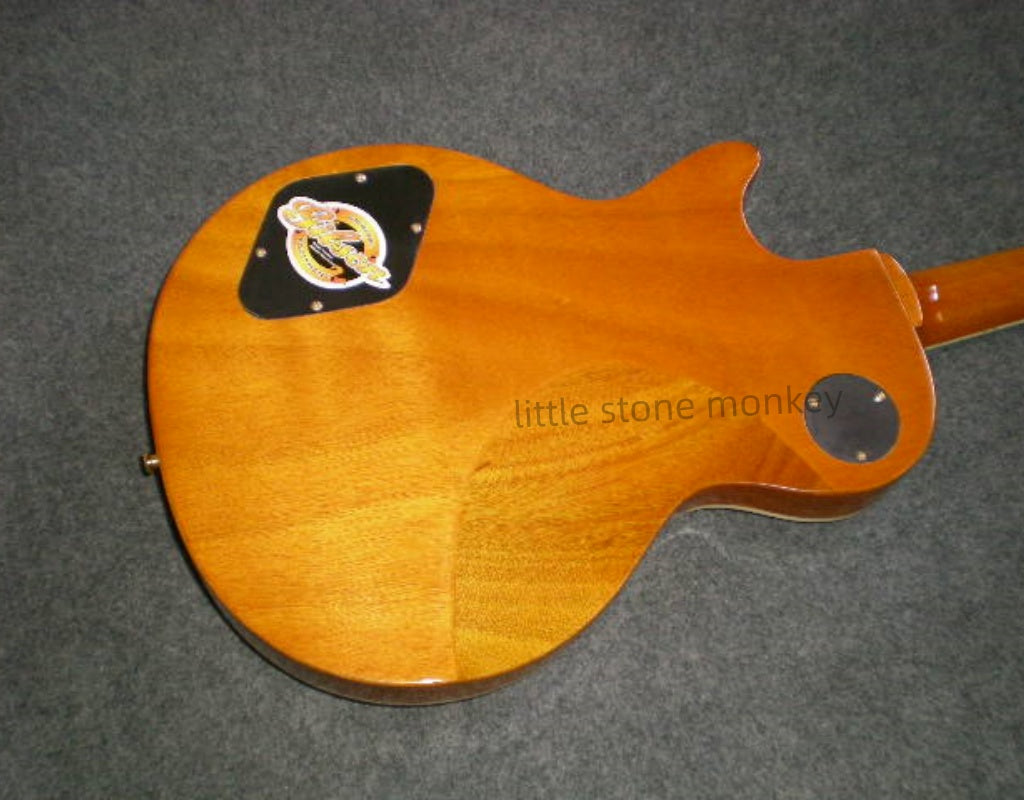 Factory Customized    Electric Guitar with Vintage Vintage red color Electric Guitarop 288#