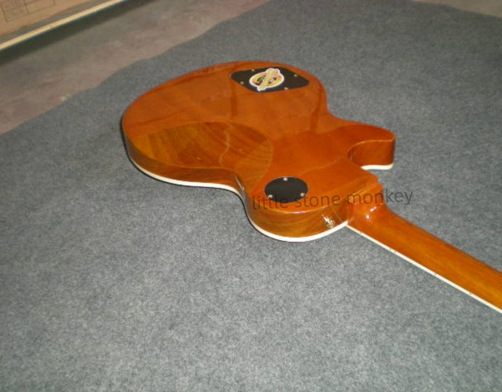 Factory Customized    Electric Guitar with Vintage Vintage red color Electric Guitarop 288#