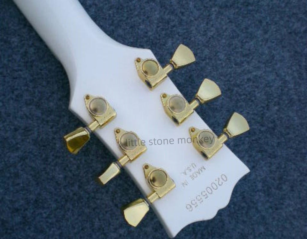 Factory Customized    Electric Guitar with Vintage Vintage white color Electric Guitarop 295#