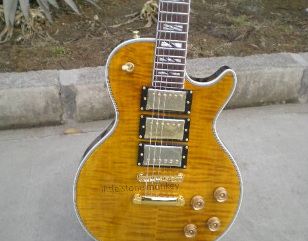 Factory Customized    Electric Guitar with Vintage Vintage burlywood color Electric Guitarop 298 and 299#