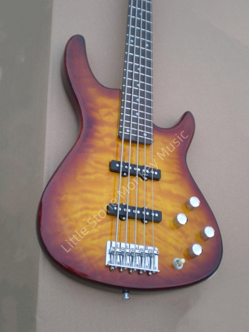 Customize  Sunburst 5-string Bass