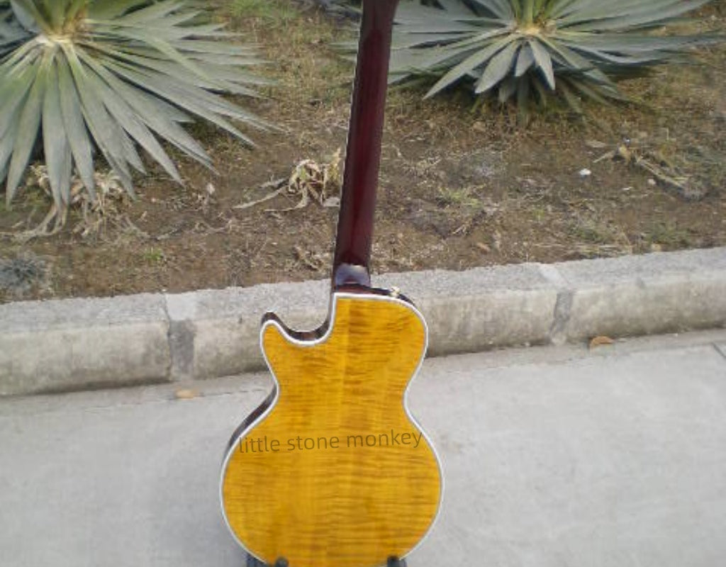 Factory Customized    Electric Guitar with Vintage Vintage burlywood color Electric Guitarop 298 and 299#
