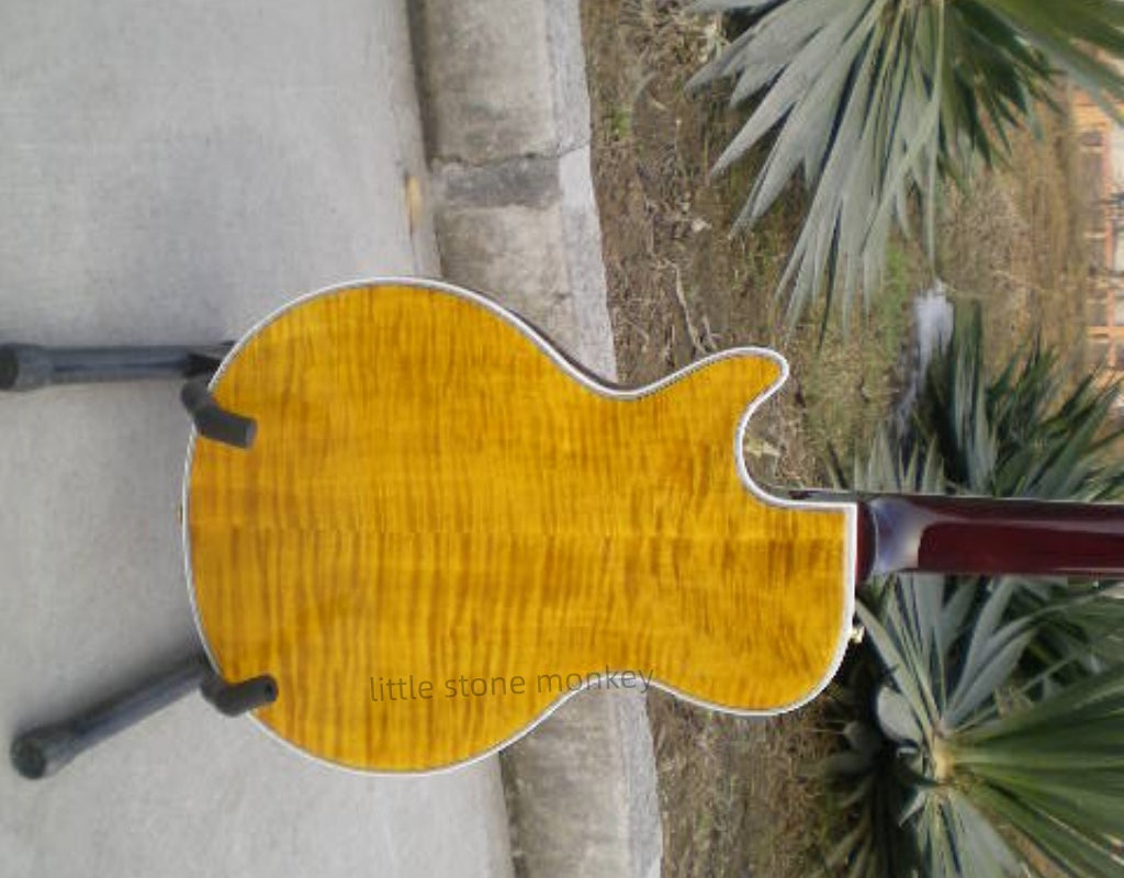 Factory Customized    Electric Guitar with Vintage Vintage burlywood color Electric Guitarop 298 and 299#