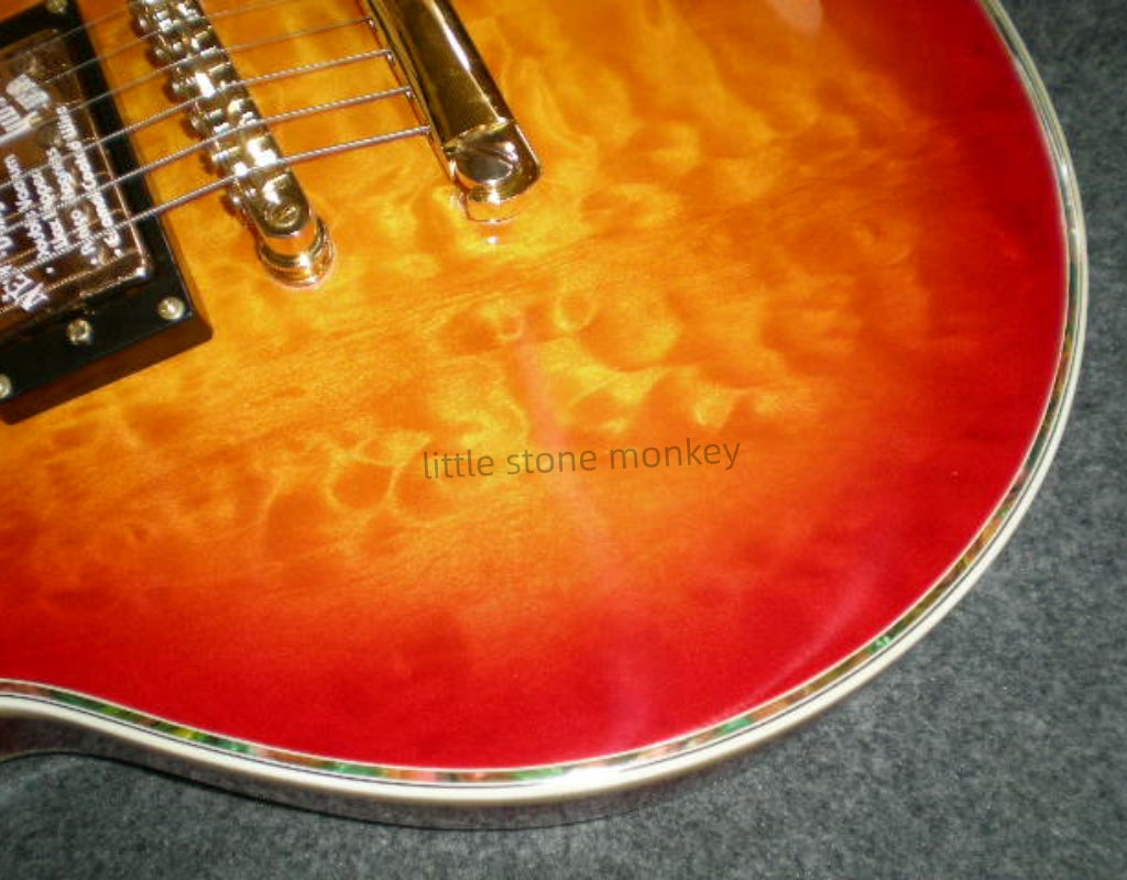 Factory Customized    Electric Guitar with Vintage Vintage burlywood color Electric Guitarop317 #