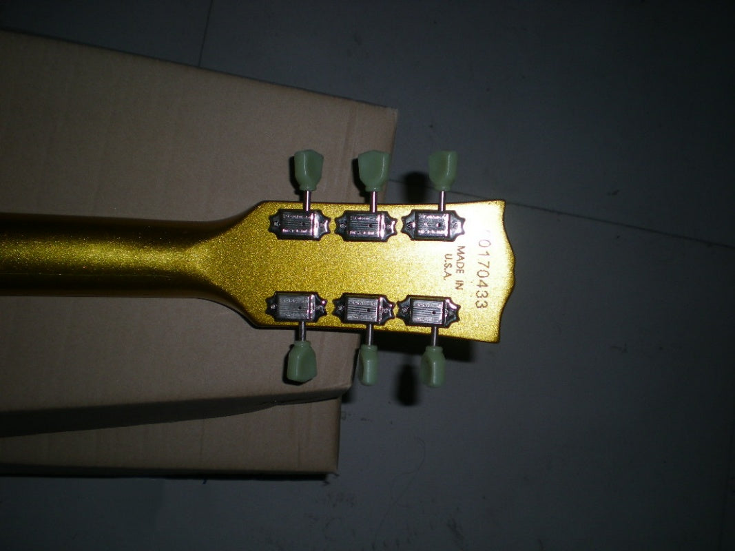Factory Customized    Electric Guitar with Vintage Vintage bronze color Electric Guitarop 210#