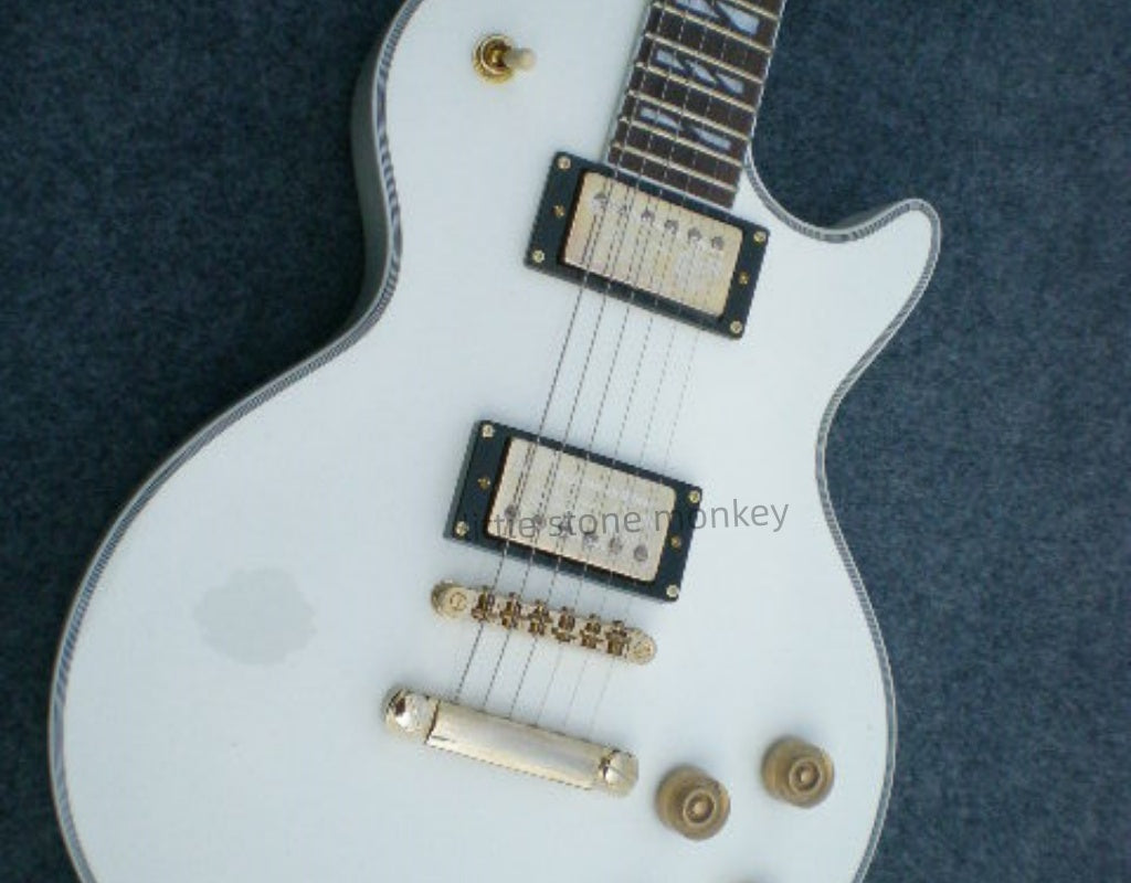Factory Customized    Electric Guitar with Vintage Vintage white color Electric Guitarop 295#