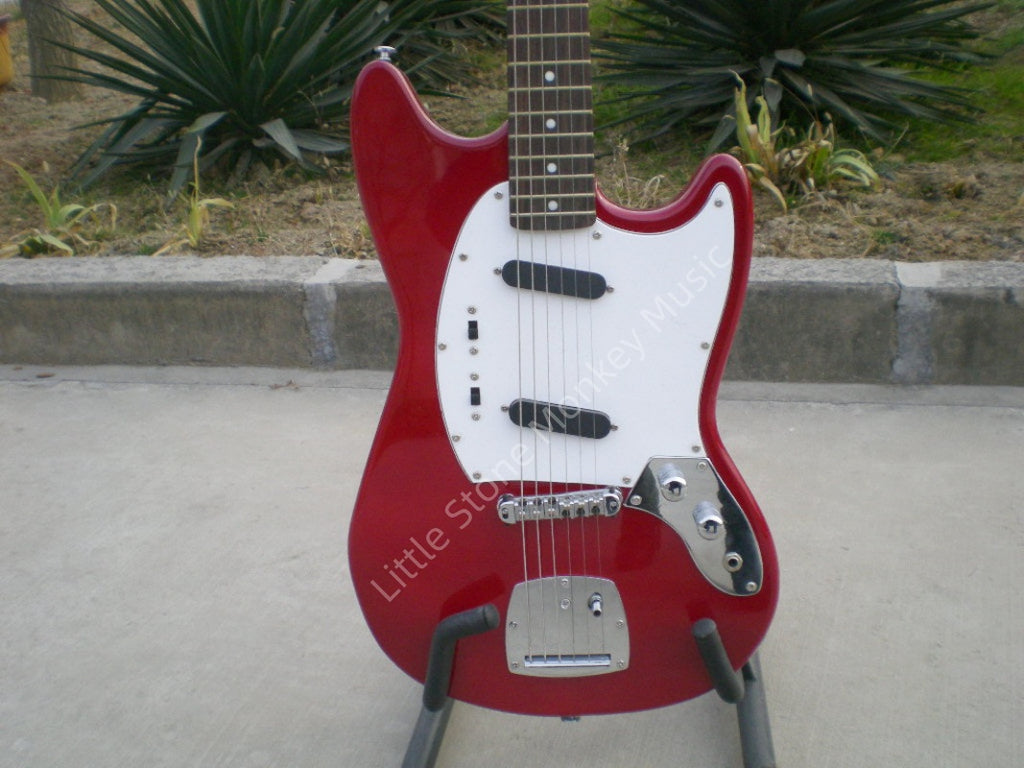 Factory Customized  Navy  Electric Guitar with red and white Tele Electric Guitarop 204#