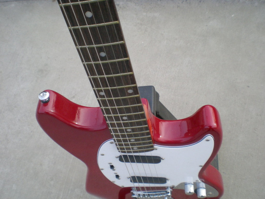 Factory Customized  Navy  Electric Guitar with red and white Tele Electric Guitarop 204#