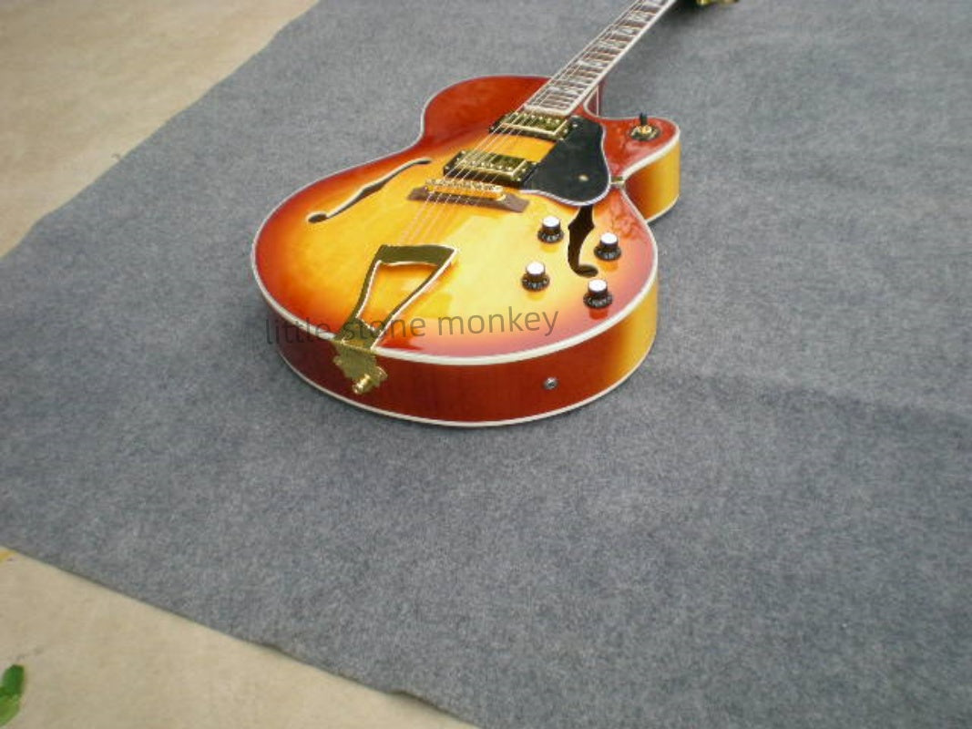 Factory Customized    Electric Guitar with Vintage Vintage  orange color Electric Guitarop 250#