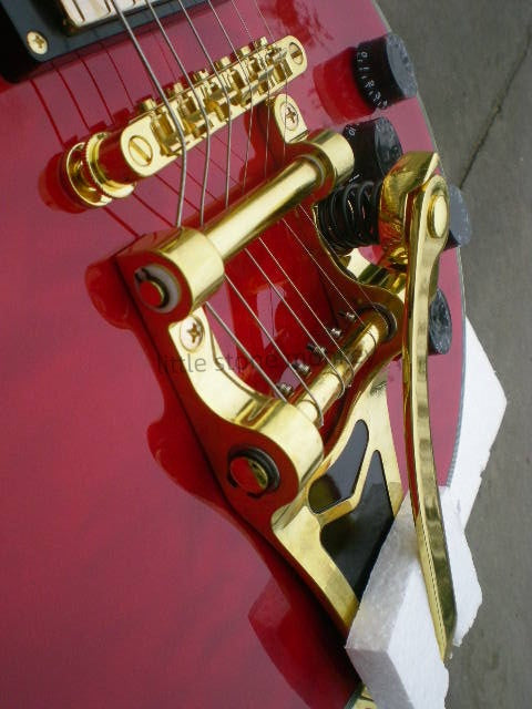 Factory Customized    Electric Guitar with Vintage Vintage burlywood color Electric Guitarop 268#