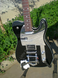 Factory CustomizedDouble Shake Six-String Electric Guitar - Sword Design, Factory CustomizedDouble Shake Six-String black and  white Electric Guitar - Sword Design,  188