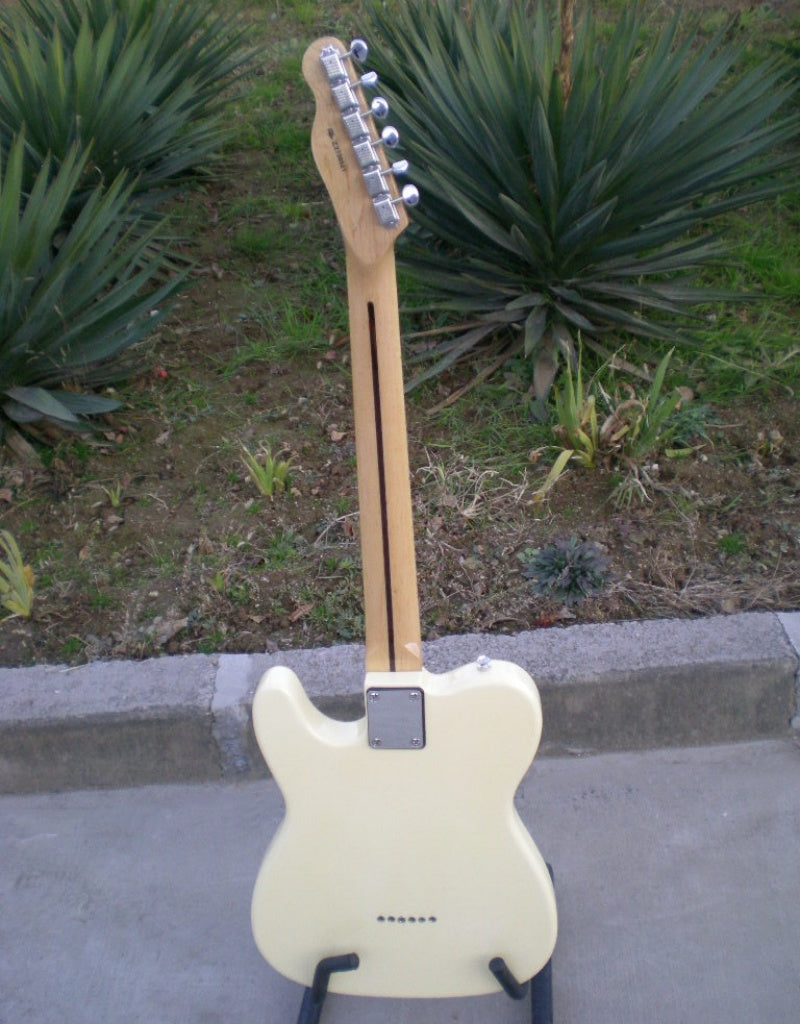 Factory Customized  Navy  Electric Guitar with Tele Electric Guitarop yellow  Color199#
