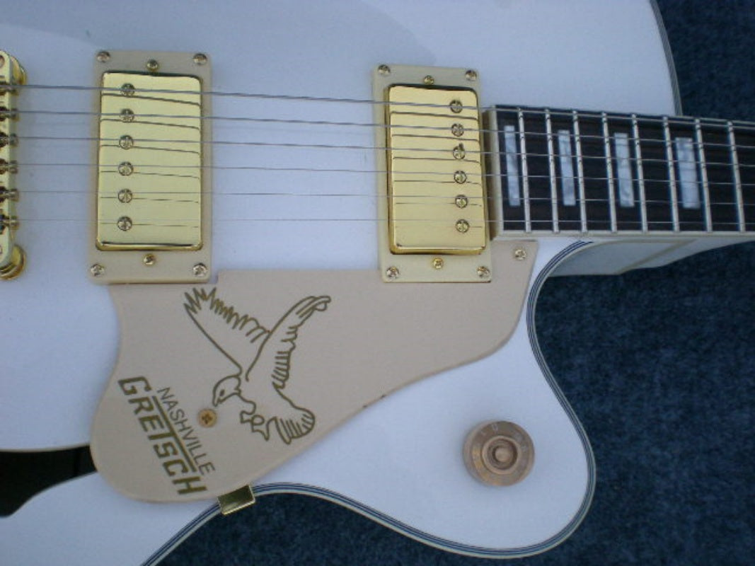 Factory Customized    Electric Guitar with Vintage white   color Electric Guitarop 217#