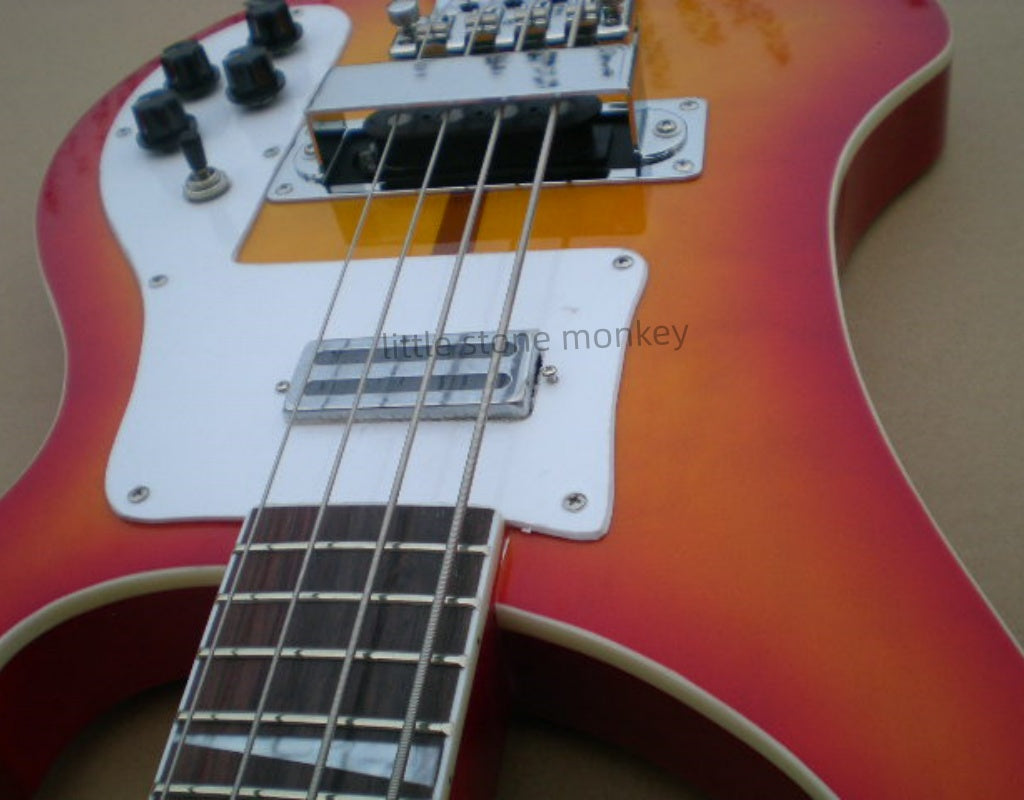 Factory Customized    Electric Guitar with Vintage Vintage aubergine  burlywood   color Electric Guitarop336#