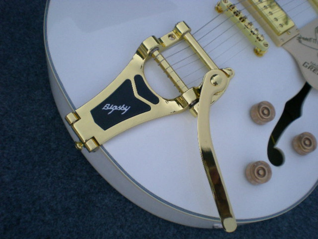 Factory Customized    Electric Guitar with Vintage white   color Electric Guitarop 217#
