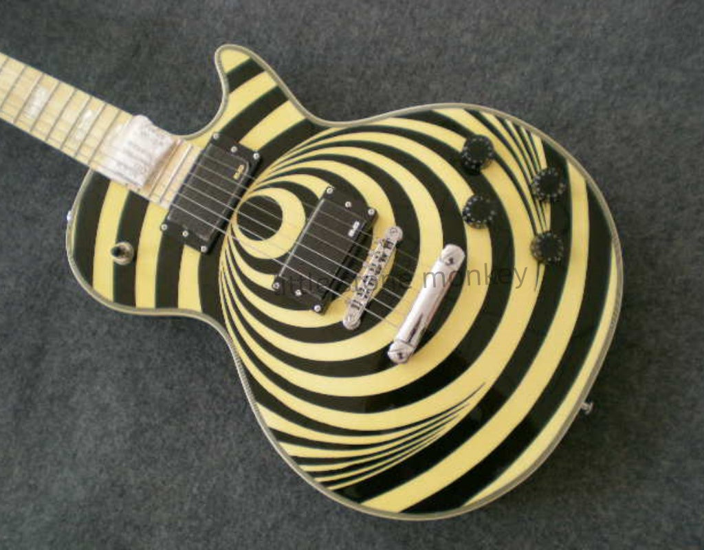 Factory Customized    Electric Guitar with Vintage Vintage four colors Electric Guitarop388 389 390 391#