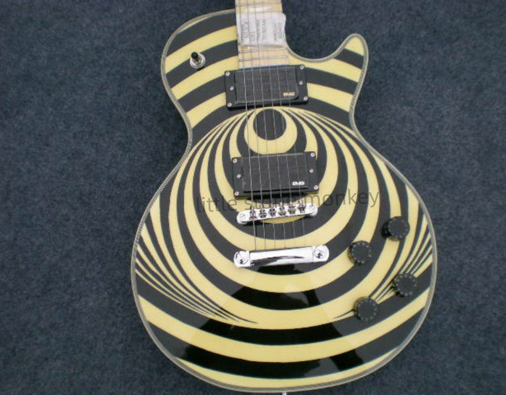 Factory Customized    Electric Guitar with Vintage Vintage four colors Electric Guitarop388 389 390 391#