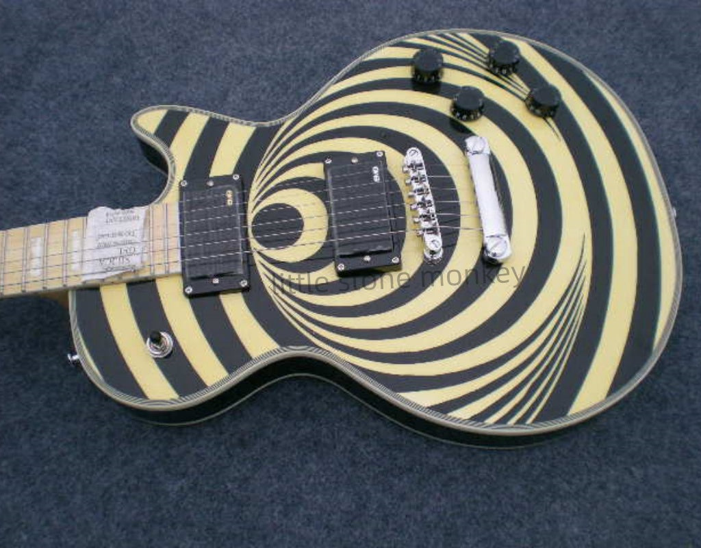 Factory Customized    Electric Guitar with Vintage Vintage four colors Electric Guitarop388 389 390 391#