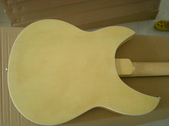 Factory Customized    Electric Guitar with Vintage Vintage yellow color Electric Guitarop353#
