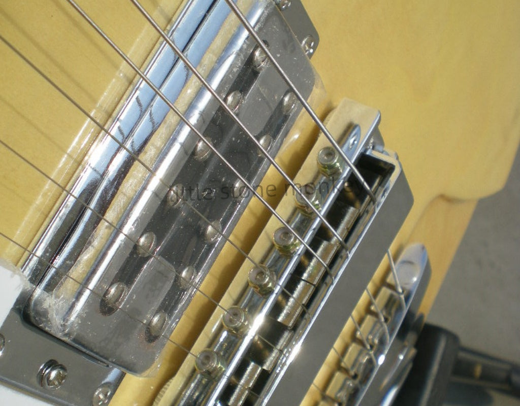 Factory Customized    Electric Guitar with Vintage Vintage yellow color Electric Guitarop353#