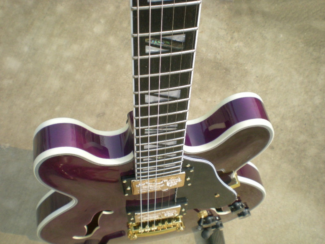 Factory Customized    Electric Guitar with Vintage Vintage  red wine color Electric Guitarop 214#