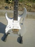 High Quality Left Hand  Grey  Color  Electric Guitar  6String  Honeycomb-shaped hollowing out  Lba  Z30#