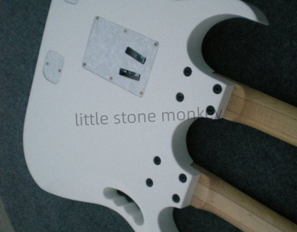 Factory Customized    Electric Guitar with Vintage Vintage aubergine white * yellow  color Electric Guitarop328 #