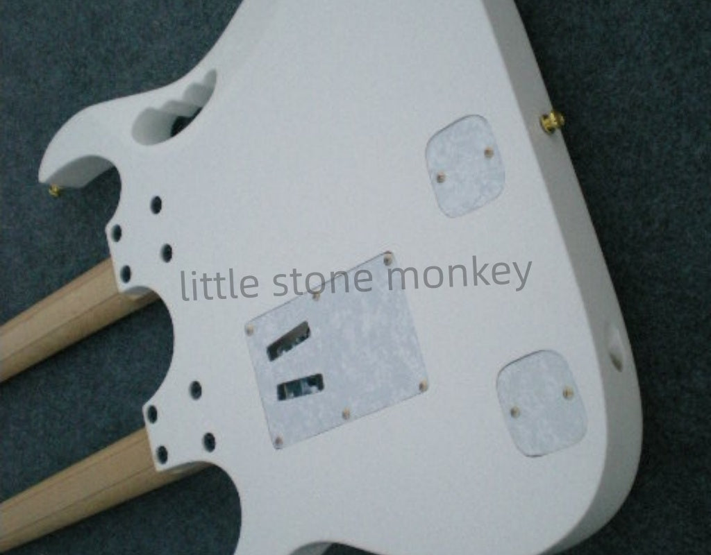 Factory Customized    Electric Guitar with Vintage Vintage aubergine white * yellow  color Electric Guitarop328 #
