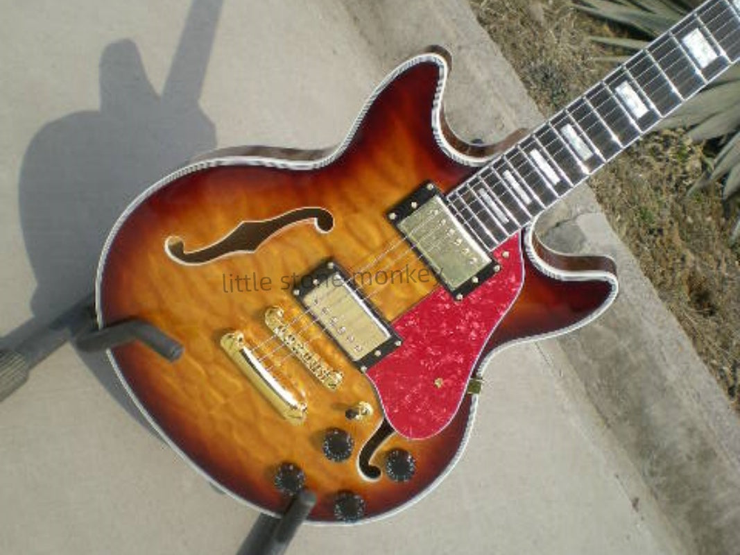 Factory Customized    Electric Guitar with Vintage Vintage burlywood color Electric Guitarop 253#