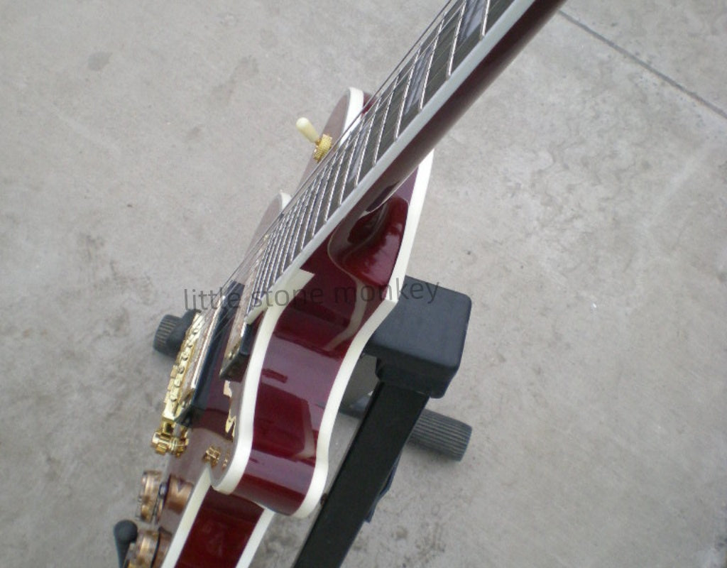 Factory Customized    Electric Guitar with Vintage Vintage burlywood color Electric Guitarop 296#
