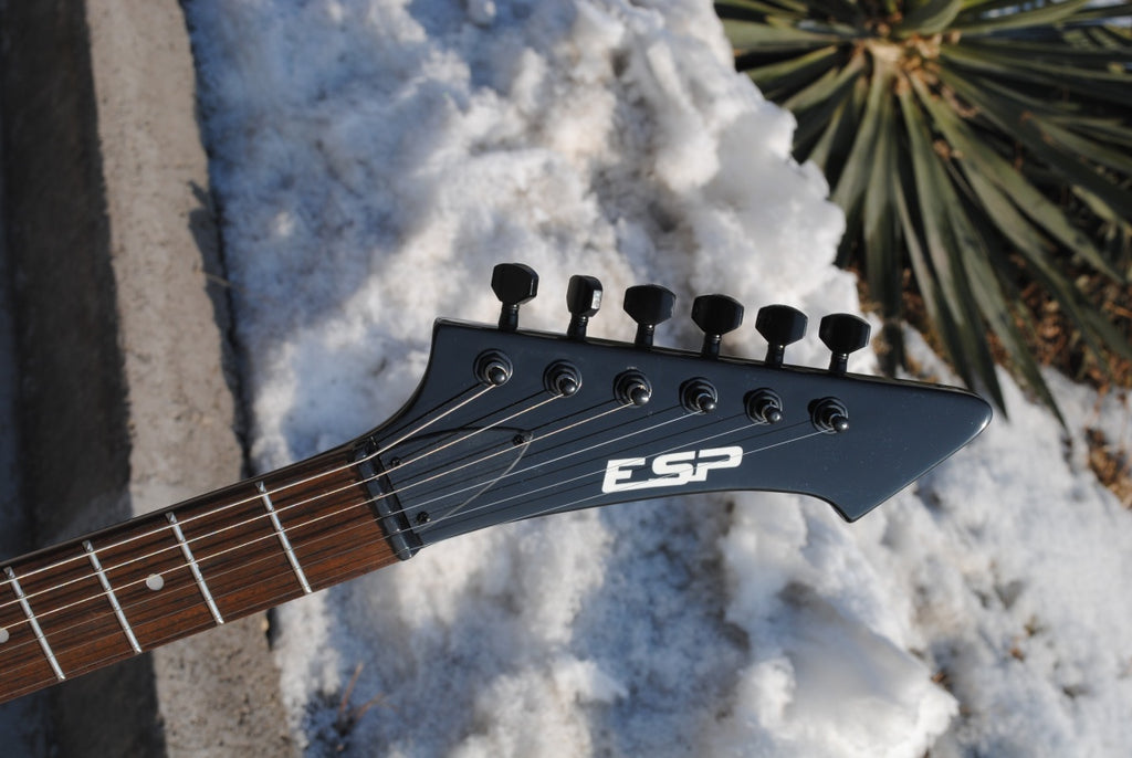 Black Glossy Electric Guitar 6-String Customize  High Quality irregular Guitar
