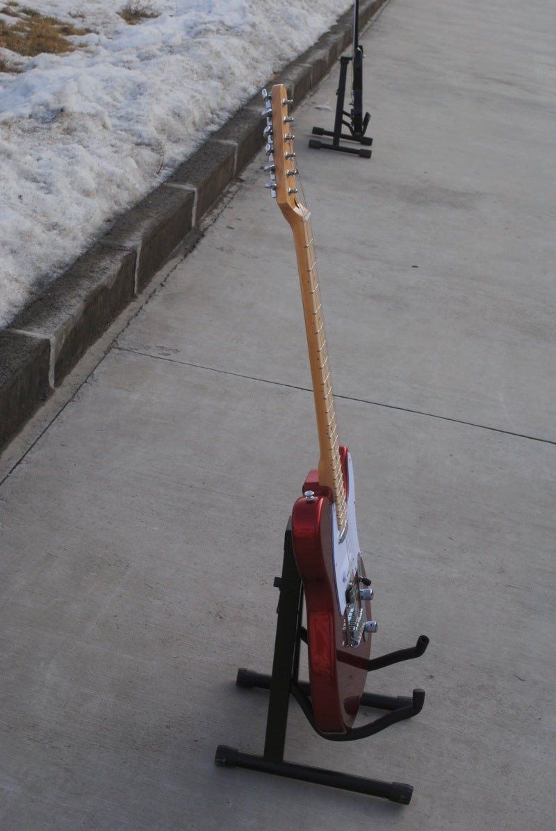 Factory Customized  6 Strings Navy  Electric Guitar with red and white  191#