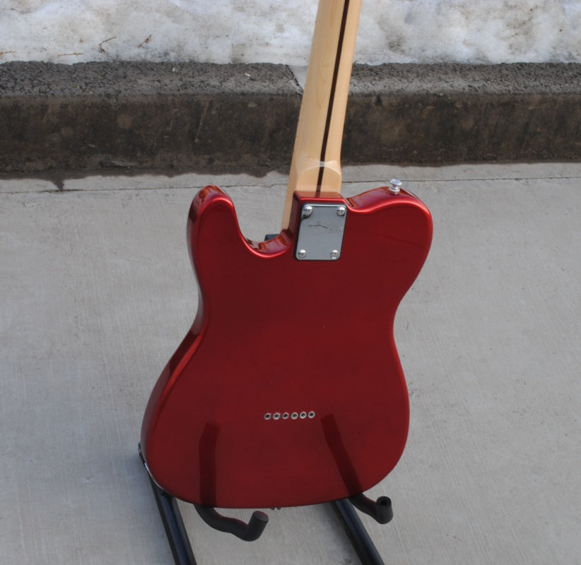Factory Customized  6 Strings Navy  Electric Guitar with red and white  191#