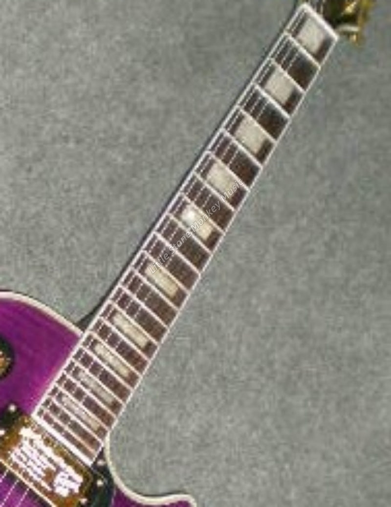 High Quality  Electric Guitar Factory Customized Electric Guitarpurple 497