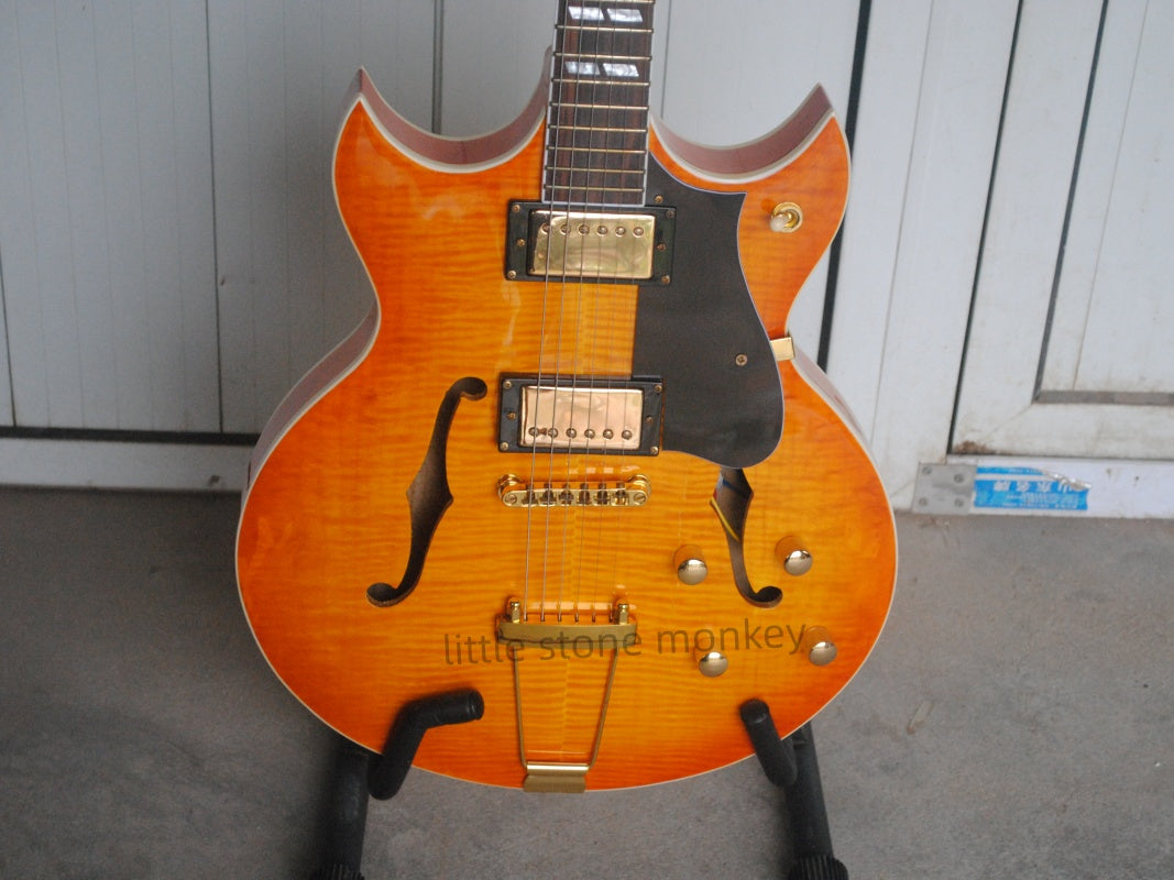 Factory Customized    Electric Guitar with Vintage Vintage burlywood color Electric Guitarop 262#