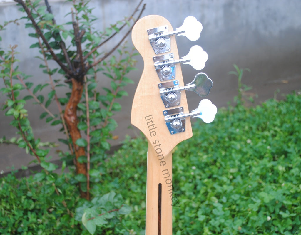 Factory Customized    Electric Guitar with Vintage Vintage aubergine burlywood color Electric Guitarop331#
