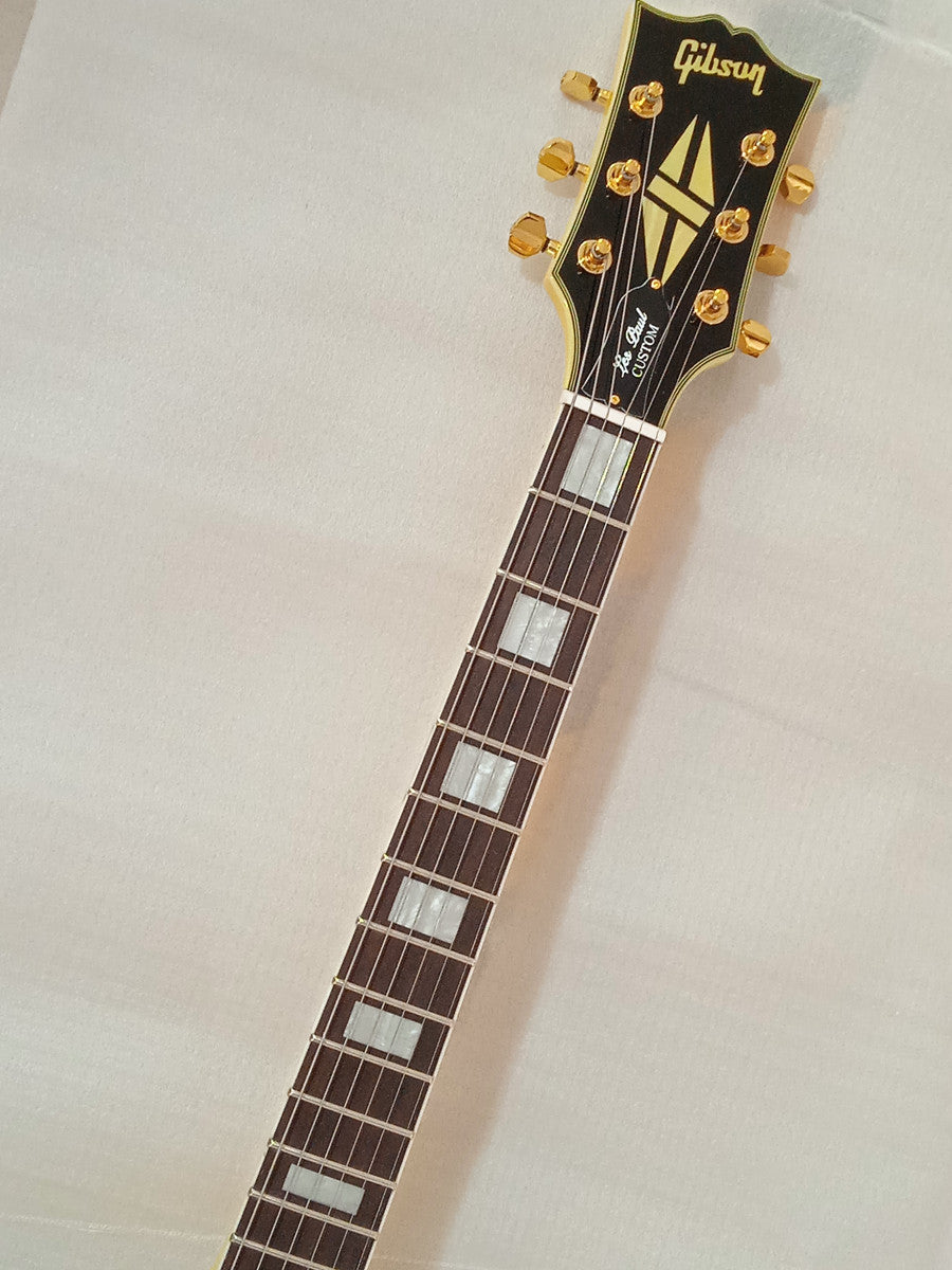 Electric Guitar 6 string LP Solid wood natural color guitar yellow Gib  LP  Z1#