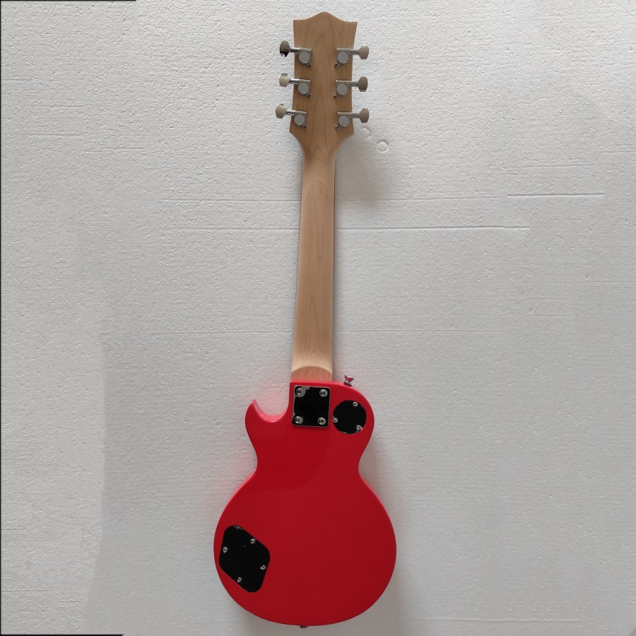 Red Color Electric Guitar Portable electric guitar for travel  Mahogany Body  Rosewood Fingerboard Gib LP  Z20#