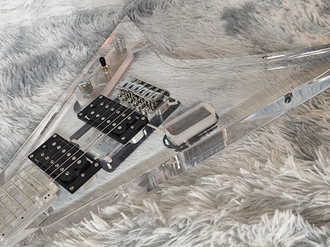 Custom Acrylic Body Electric Guitar