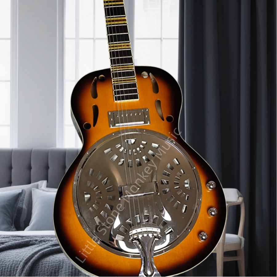 Custom Electric Guitar 6 Strings Resonator Guitars Handcrafted wooden  niche yet adorable  Customized  Birthday gift  Creative Z7#