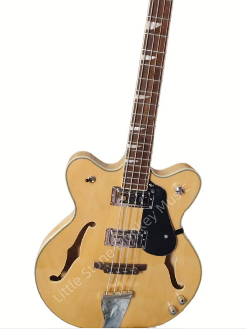 Customize Electric  Bass 4-Strings Semi-Hollow LSM106